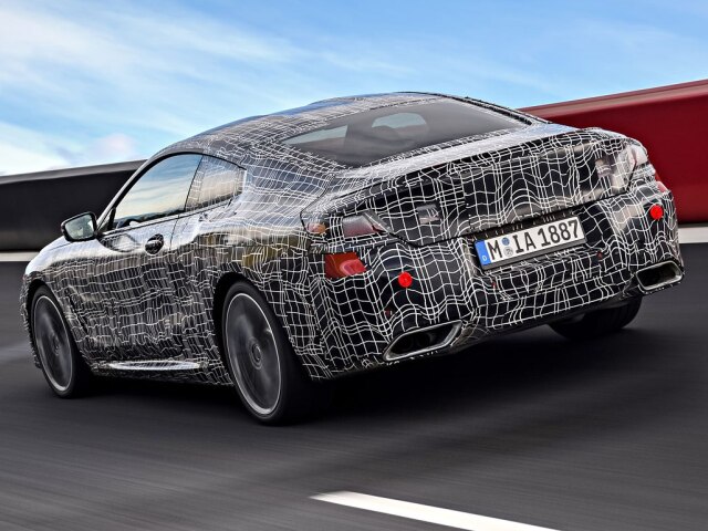 BMW 8 - testy 2018