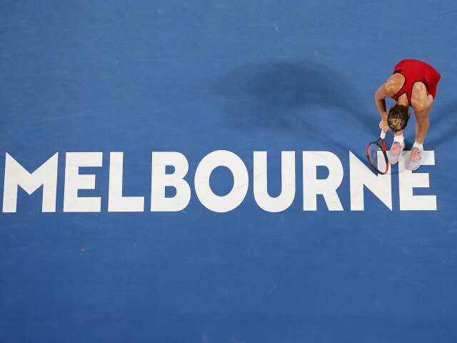 Caroline Wozniacka, Simona Halepová, Australian Open