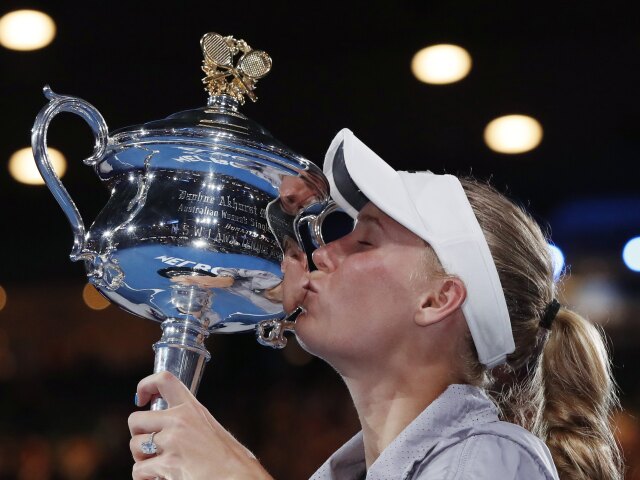 Caroline Wozniacka, Simona Halepová, Australian Open