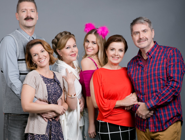 susedia, andy kraus, peter marcin, viki ráková, marta sládečková, zuzana tlučková, dominika richterová,