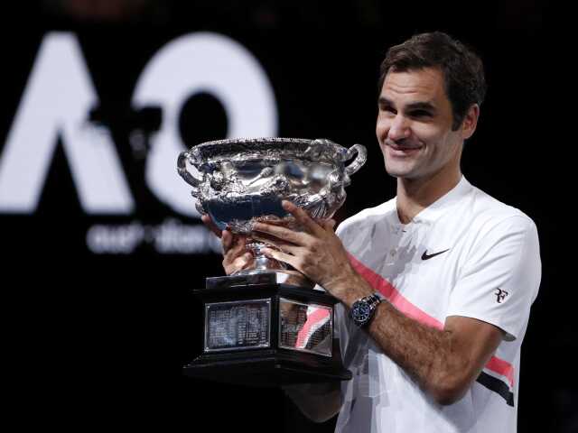 Roger Federer, Marin Čilič, Australian Open 2018