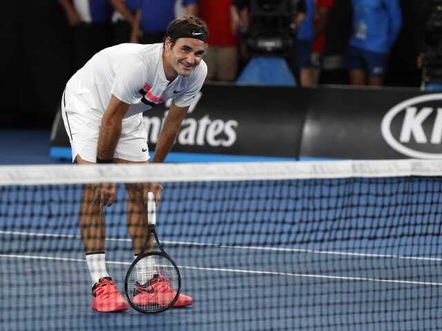 Roger Federer, Marin Čilič, Australian Open