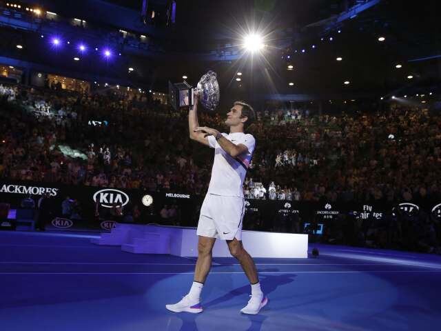 Roger Federer, Marin Čilič, Australian Open