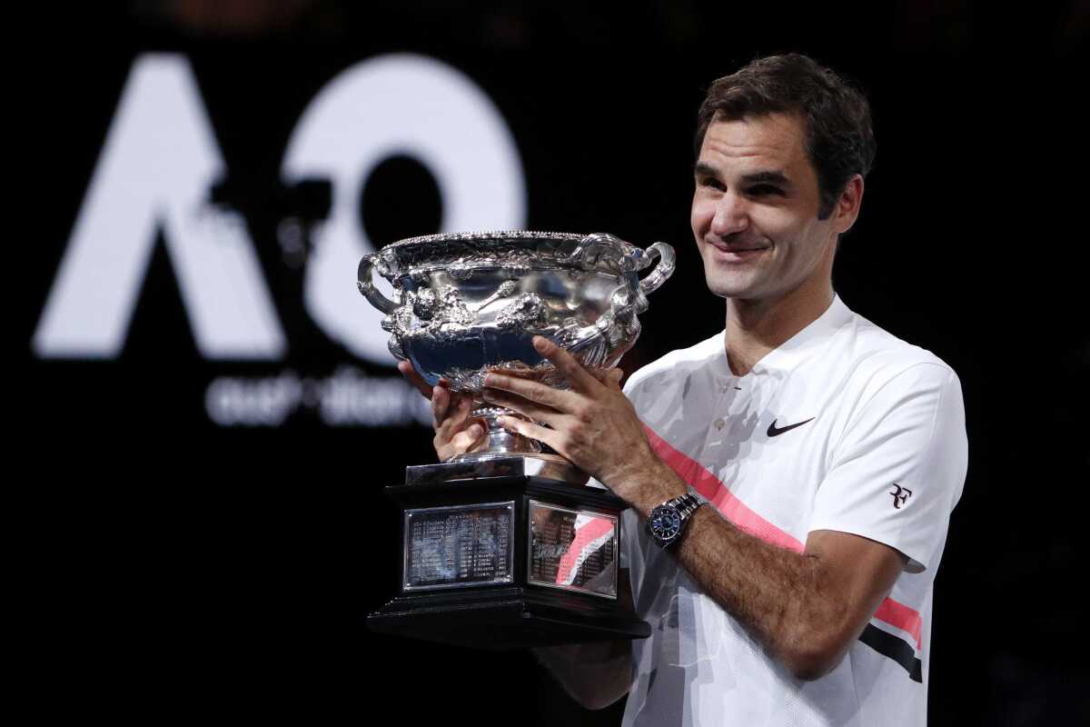 Roger Federer, Marin Čilič, Australian Open 2018