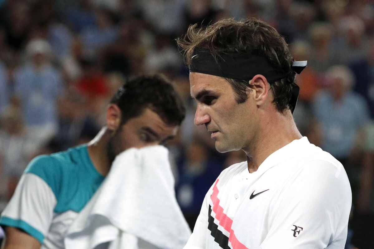 Roger Federer, Marin Čilič