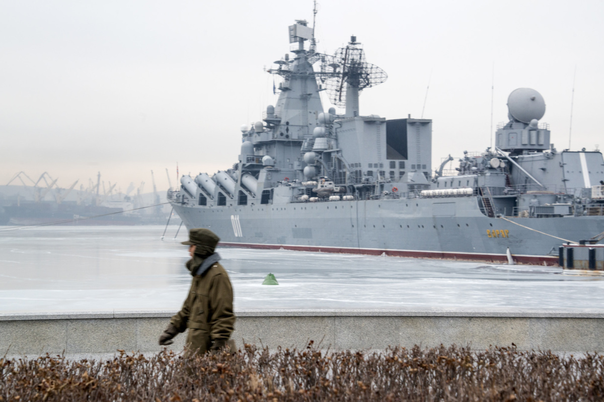 Vladivostok, Rusko, lode, prístav