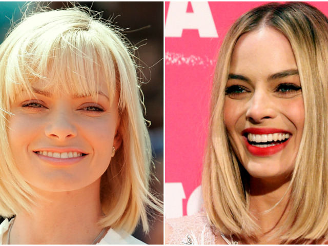 Herečka Jaime Pressly (vľavo) a jej mladšia kolegyňa Margot Robbie. 