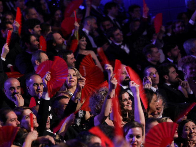 Časť hostí na vyhlásení cien Goya Awards