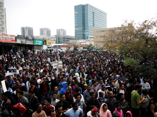 Izrael, migranti, protest