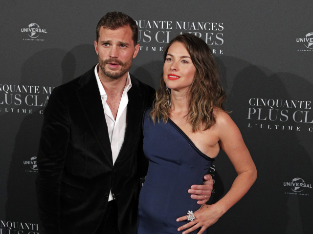 Jamie Dornan a jeho manželka Amelia Warner