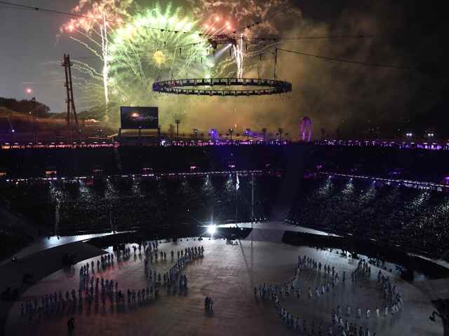 Pjongčang, otvárací ceremoniál