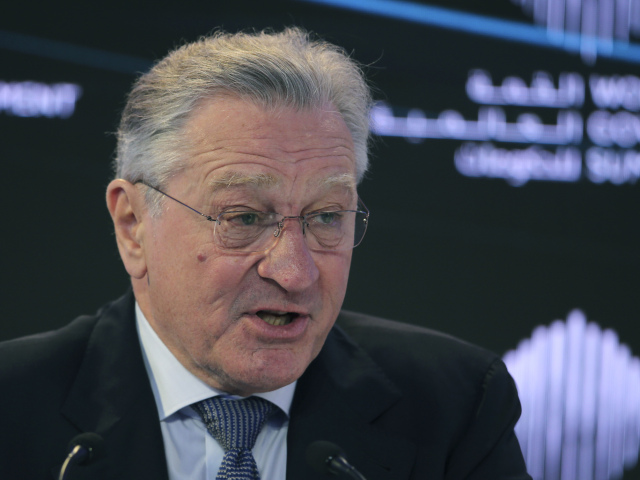 Americký herec Robert De Niro počas návštevy Dubaja. 