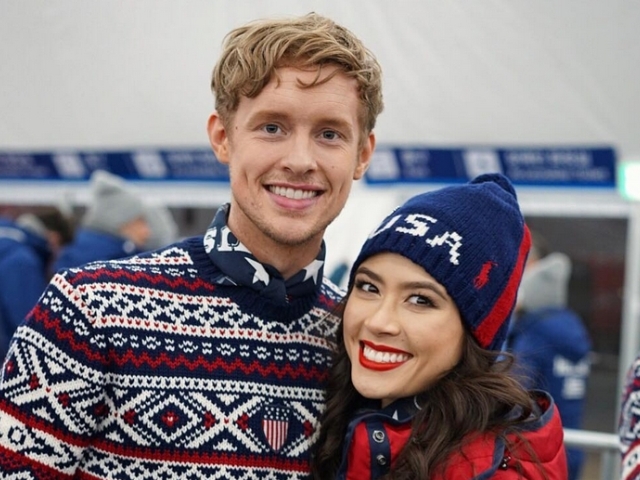 Evan Bates a Madison Chock