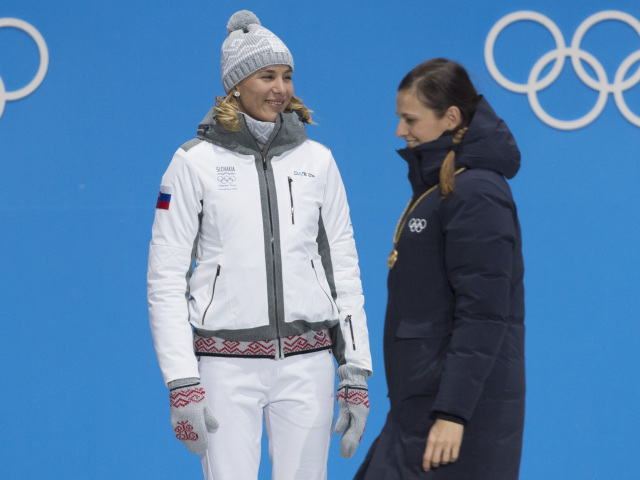ZOH 2018, biatlon, medaila, Barteková, Kuzminová