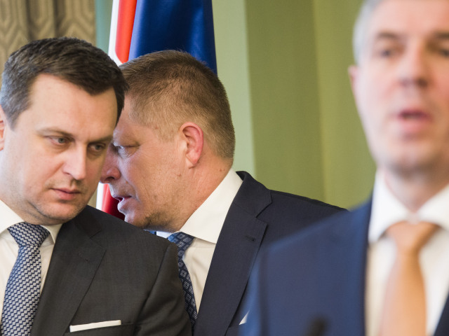 Andrej Danko, Robert Fico, Béla Bugár