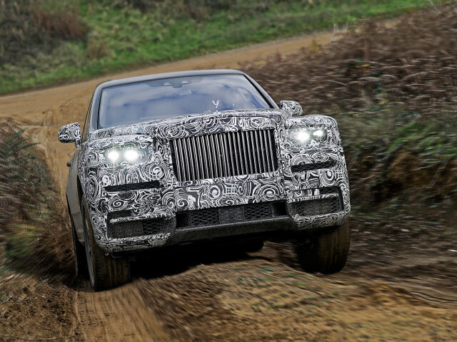 Rolls-Royce Cullinan - testy 2018
