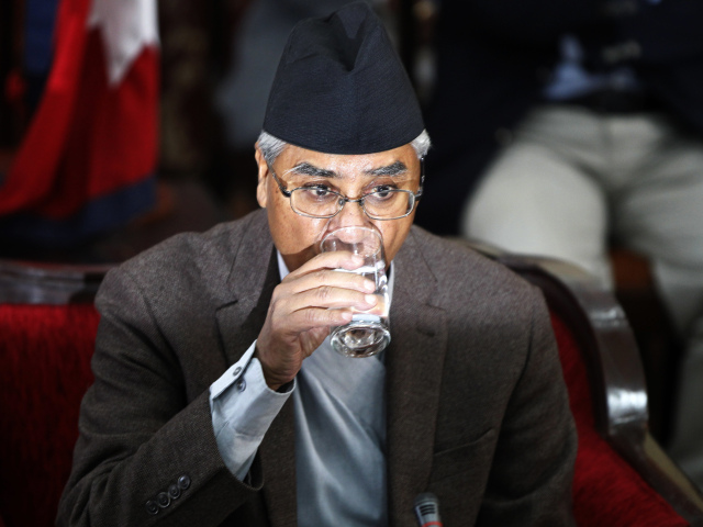 Šér Bahádur Deuba, nepál