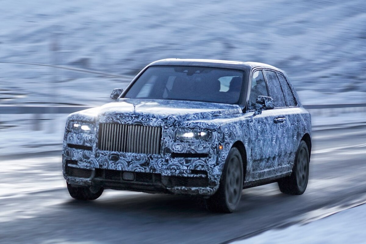 Rolls-Royce Cullinan - testy 2018