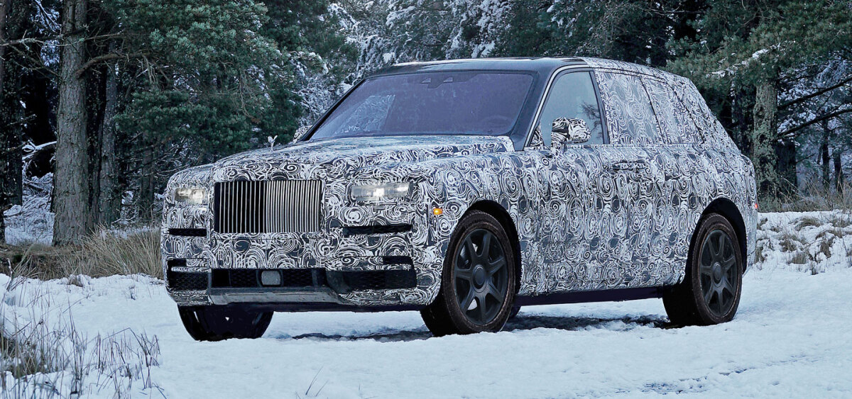 Rolls-Royce Cullinan - testy 2018