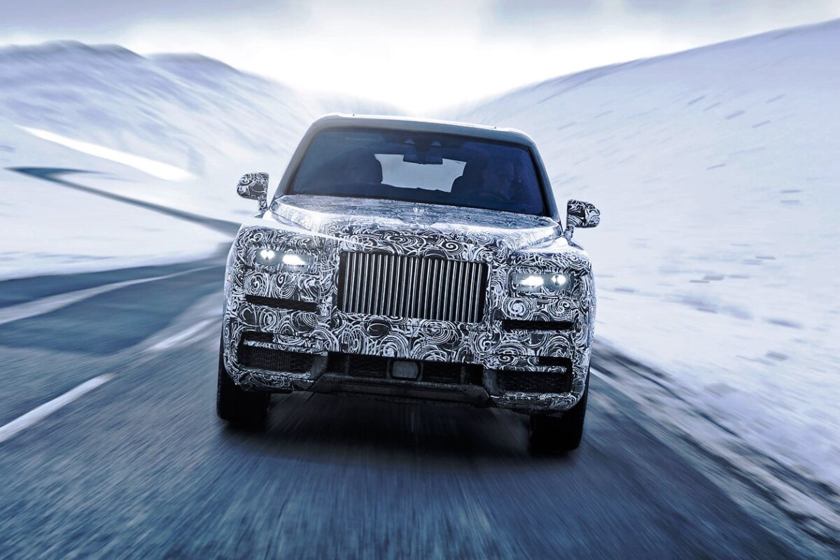 Rolls-Royce Cullinan - testy 2018