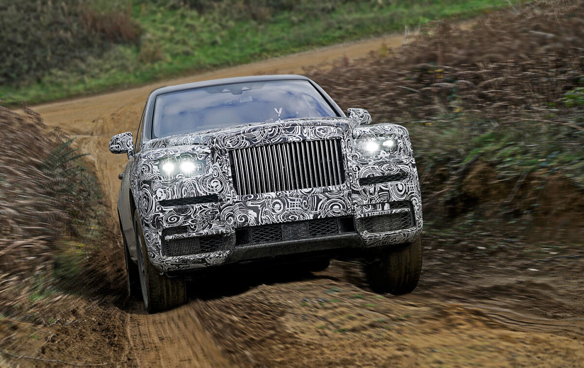 Rolls-Royce Cullinan - testy 2018