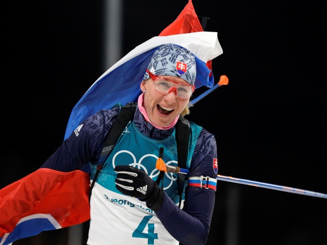 ZOH 2018, biatlon, Kuzminová
