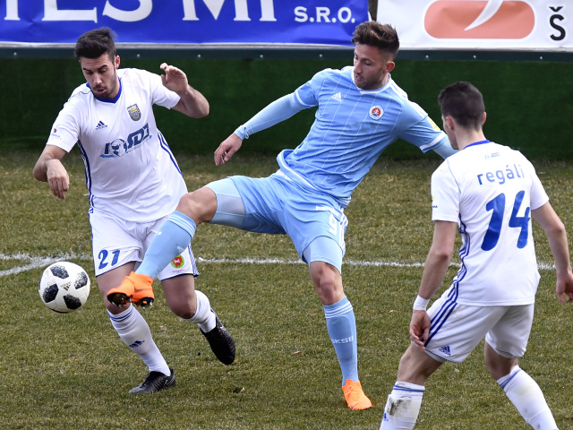 SR Futbal FL 20. kolo Michalovce Slovan KEX