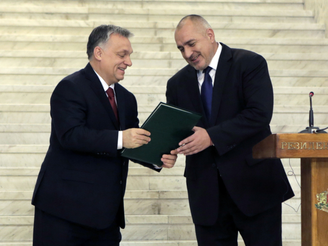 Bulharsko Maďarsko premiér návšteva orbán borisov