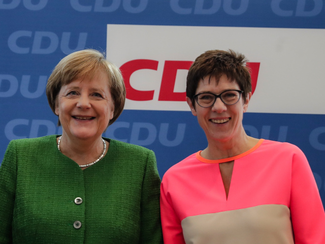 CDU, Angela Merkelová, Annegret Krampová-Karrenbauerová