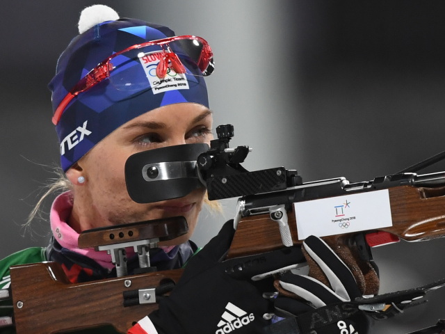 ZOH 2018, Biatlon, zmiešaná štafeta, Kuzminová