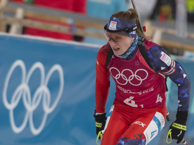 ZOH 2018, Biatlon, zmiešaná štafeta, Paulína Fialková