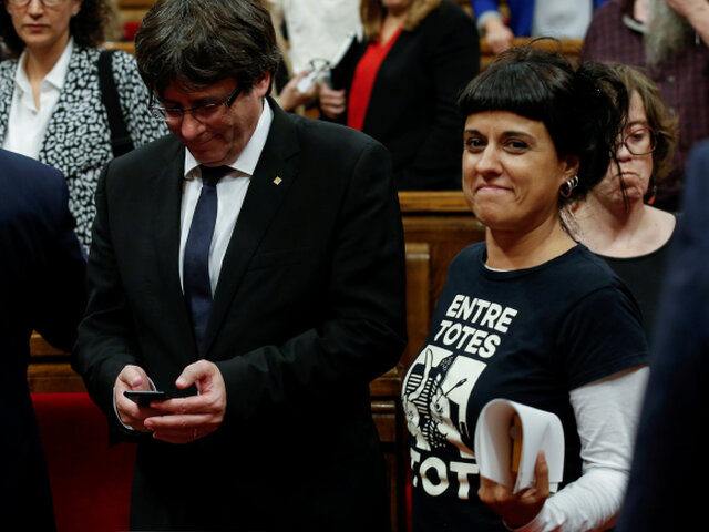 Anna Gabrielová, puigdemont
