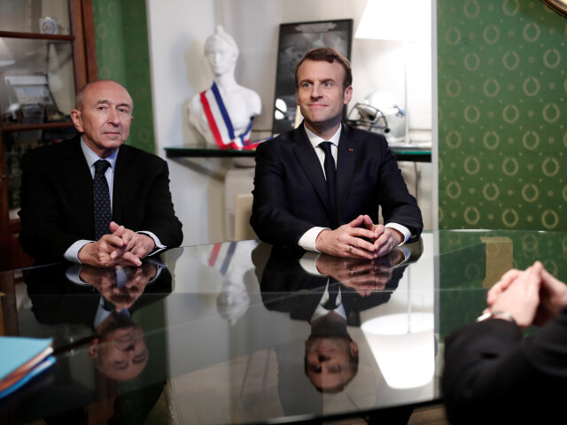 macron, Collomb