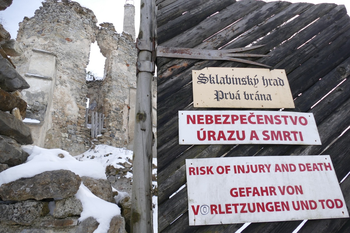 Sklabinský hrad