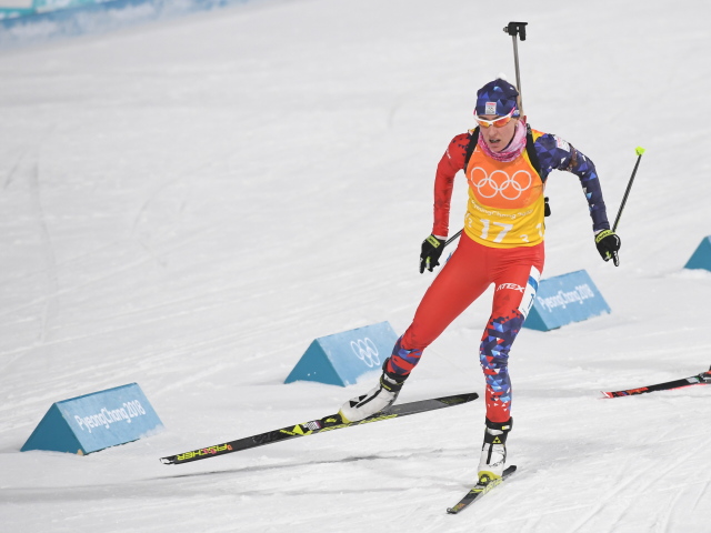 ZOH 2018, biatlon, štafeta, Poliaková