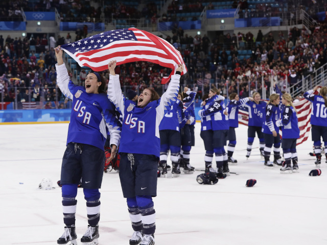 ZOH 2018, hokej, finále ženy Kanada - USA
