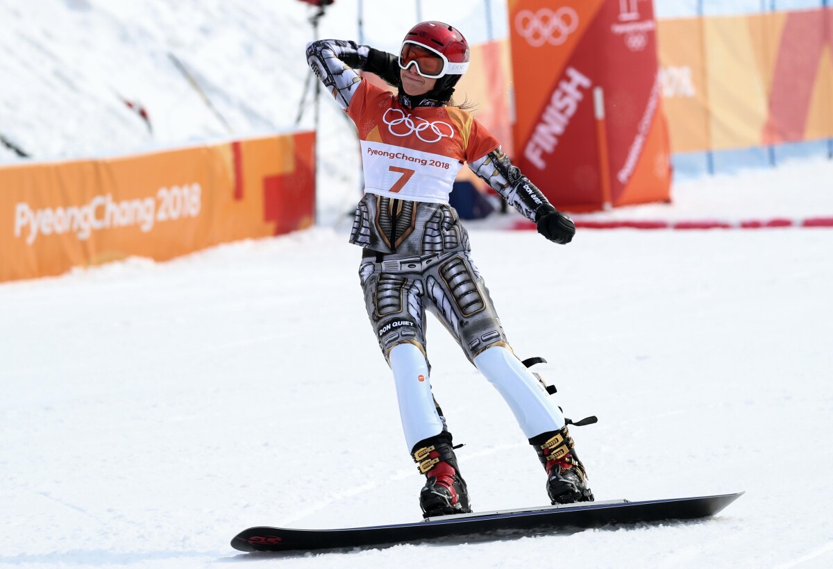ZOH 2018, snoubording, Ester Ledecká