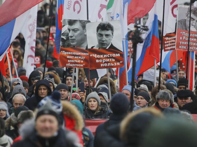 nemcov, rusko,, moskva, pochod