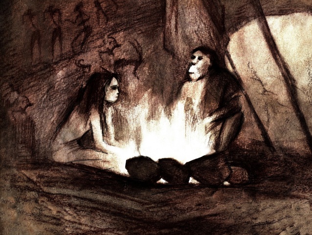 neandertálci, jaskyňa, umenie