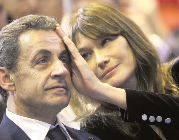 Nicolas Sarkozy, Carla, Francúzsko, exprezident