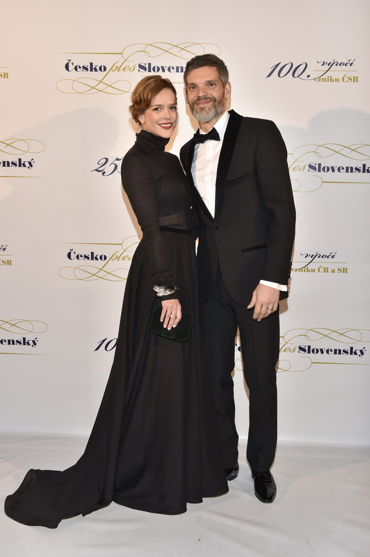Slovenská herečka Andrea Kerestešová prišla aj so svojím partnerom. 