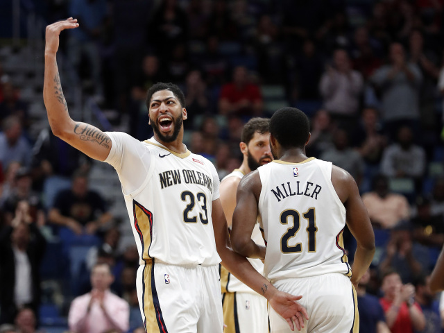 Suns Pelicans Basketball Davis NBA