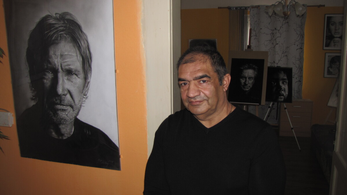 Milan Berky, obrazy, portréty, autor