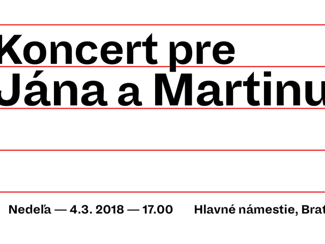 Koncert pre Jána a Martinu