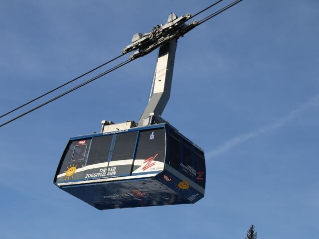 lanovka, Alpy, Zugspitze