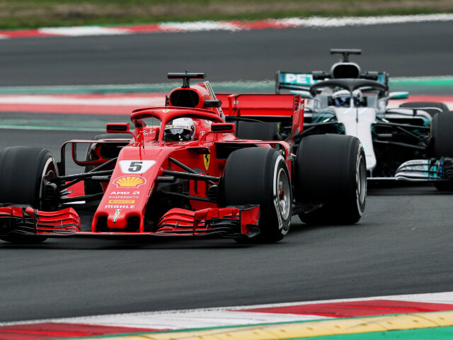 Sebastian Vettel, Valtteri Bottas