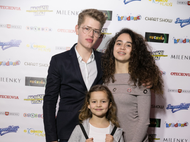 Oliver Oswald, Karina Qayumová a Izabela Gavorníková. 