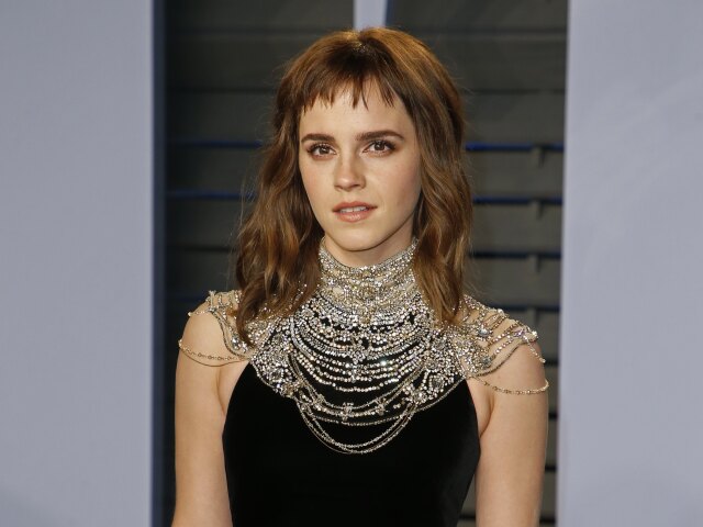 Herečka Emma Watson sa objavila na párty magazínu Vanity Fair. 