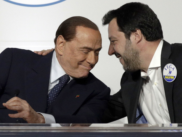 Taliansko, Silvio Berlusconi, Liga, Matteo Salvini