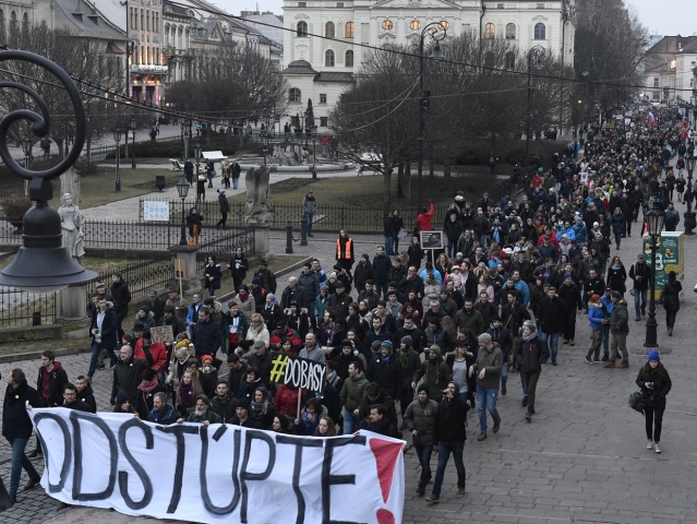 Košice, Postavme sa za slušné Slovensko, pochod